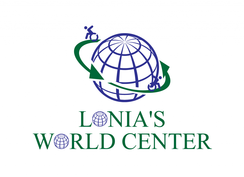 LoNia's World Center logo
